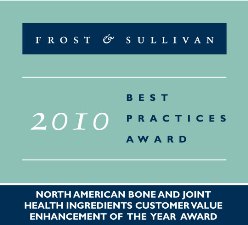 榮獲全球權威Forst&Sullivan研究機構2012年度創新美容膠原食品獎