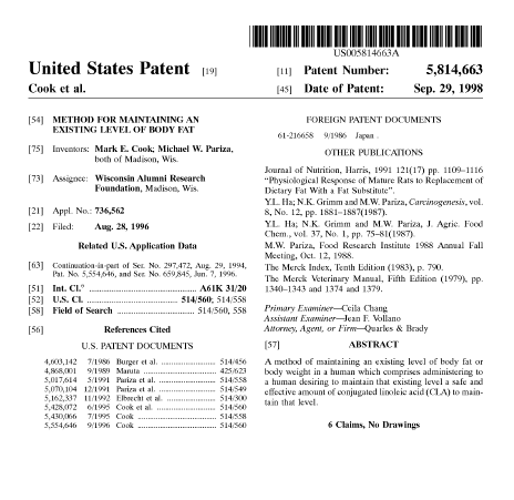美國威斯康辛大學研究基金會(WARF)專利授權,全球21項專利