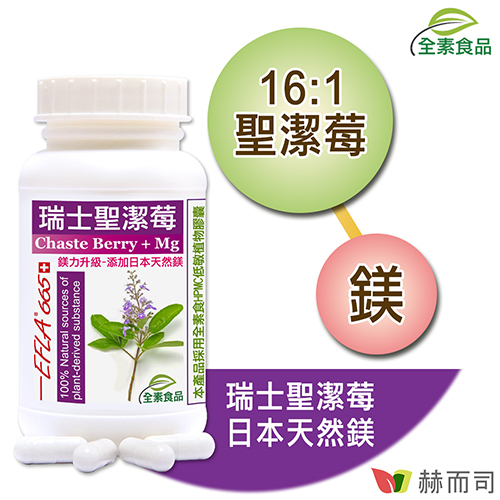 赫而司瑞士聖潔莓-EFLA®665高濃縮16:1鎂力升級植物膠囊-情境圖